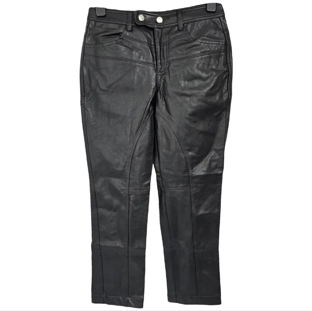 Free Pepple We The Free Rebel Vegan Leather Pants/Black - Picture 8 of 16